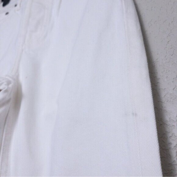 NWT Everlane The 90s Cheeky Jean 23 White Organic Cotton High Rise - Picture 8 of 13